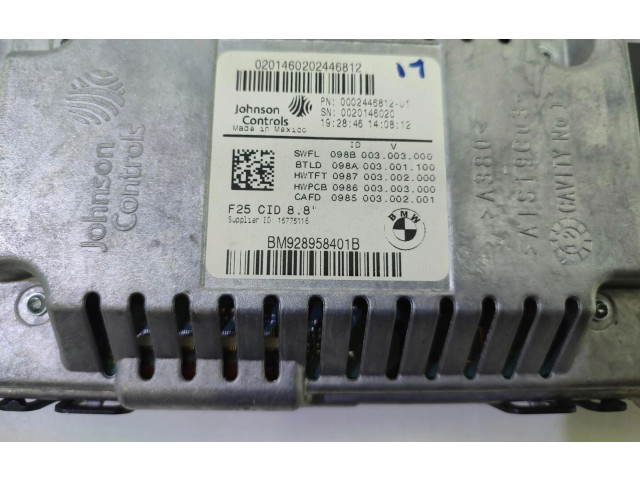 Дисплей    928958401   BMW X3 F25
