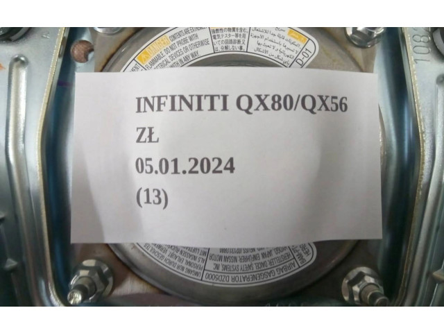 Подушка безопасности водителя Infiniti QX80