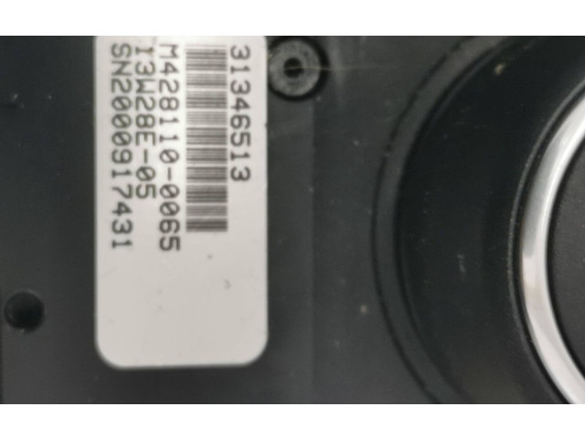 Блок управления климат-контролем 31346513, 13W28E05   Volvo V60