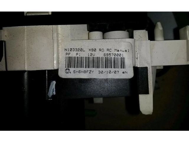 Блок управления климат-контролем 69570001, 69570001 Dacia Logan I