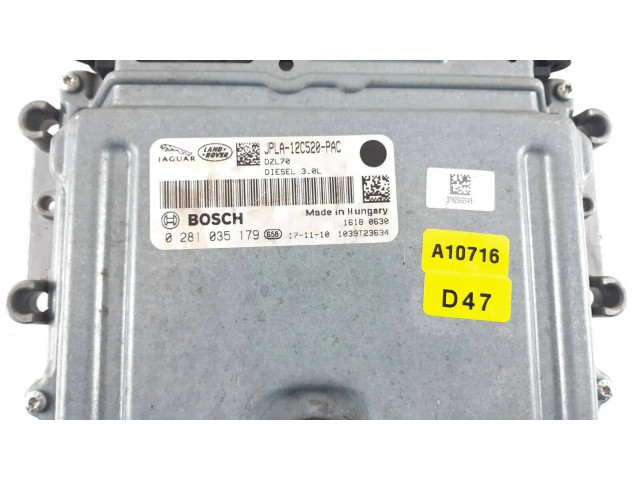 Řídící jednotka JPLA-12C520-PAC, 0281035179   Land Rover Discovery 5 2018
