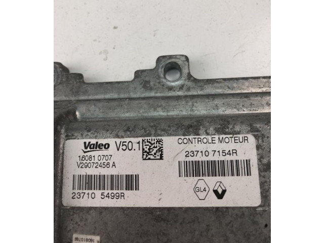 Блок управления двигателя 237107154R, 237105499R Dacia Logan II