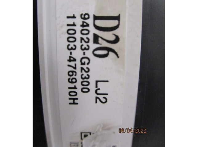 Панель приборов 94023G2300 Hyundai Ioniq