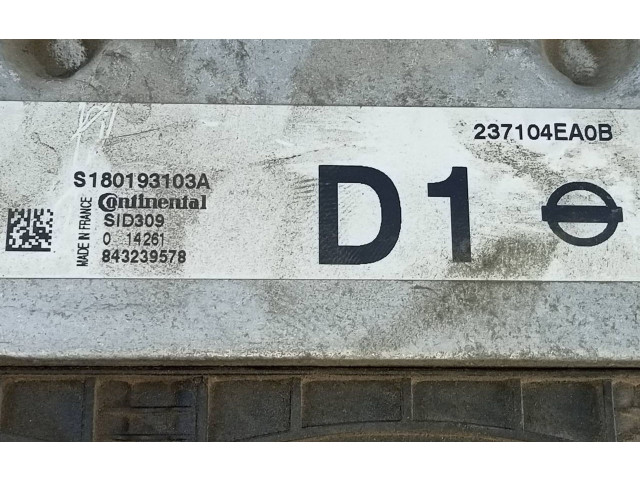 Řídící jednotka 237104EA0B, S180193103A   Nissan Pulsar 2014