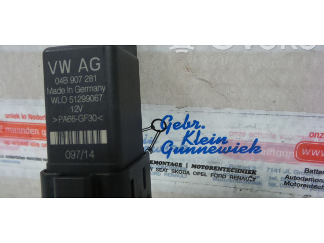 Блок управления 04B907281   Skoda Fabia Mk3 (NJ)