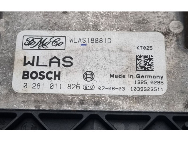 Комплект блоков управления 0281011826, WLAS18881D Ford Ranger