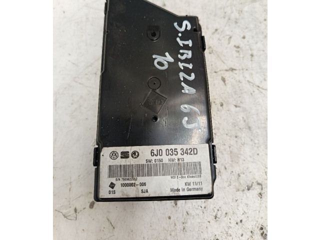 Блок комфорта 6J0035342D, 1000002-006   Seat Ibiza IV (6J,6P)   