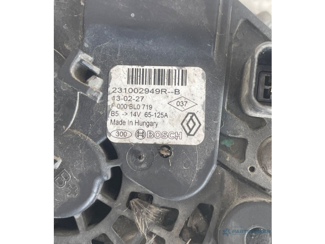 Генератор 231002949R Dacia Dokker