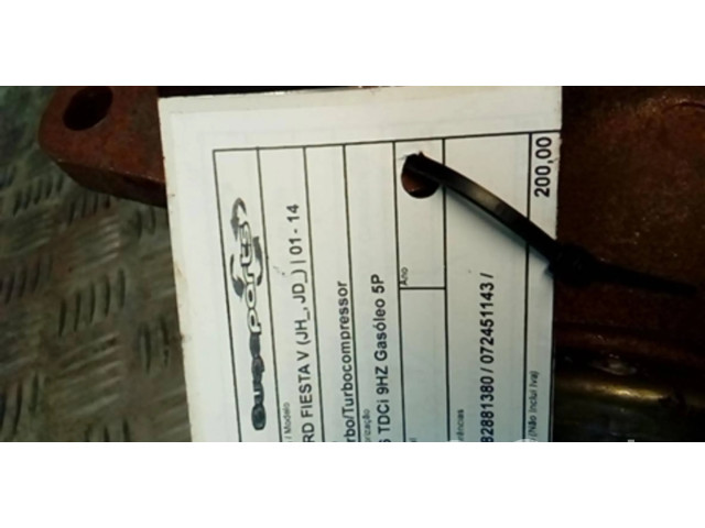 Турбина Ford Fiesta 9682881380