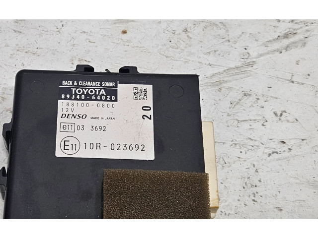 Блок управления 8934064020   Toyota Corolla Verso AR10