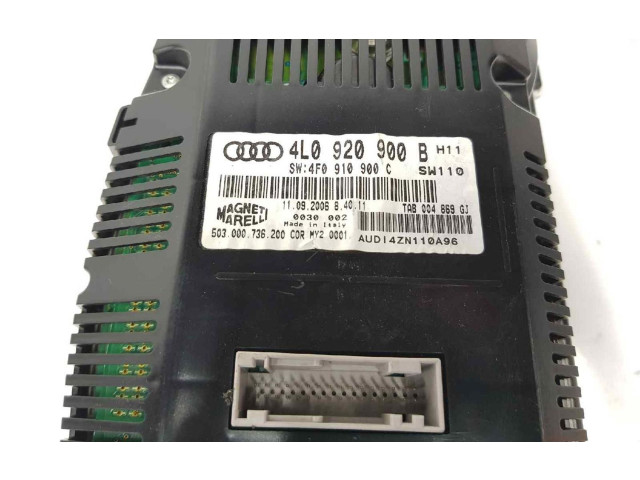 Přístrojová deska Audi Q7 4L 2008 4L0920900B, 4L0920900B