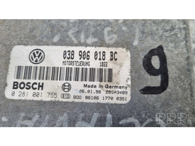 Блок управления двигателя 038906018BC   Volkswagen Golf IV