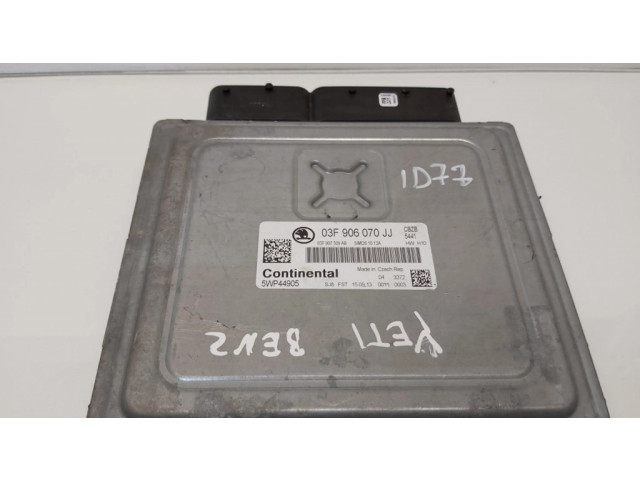 Блок управления двигателя 03F906070JJ Skoda Yeti (5L)