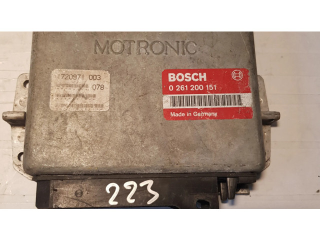 Řídící jednotka 0261200151, 1720971003078 BMW 5 E34 1994