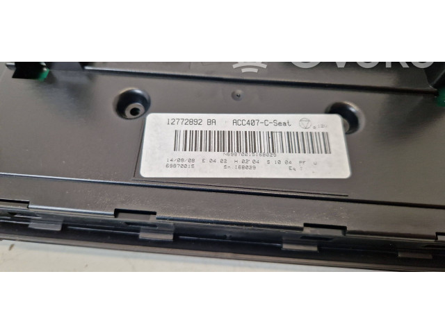 Блок управления климат-контролем 12772892 Saab 9-3 Ver2