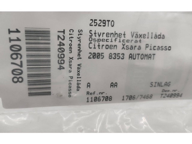 Блок управления коробкой передач S118047553A, 9658516880 Citroen Xsara