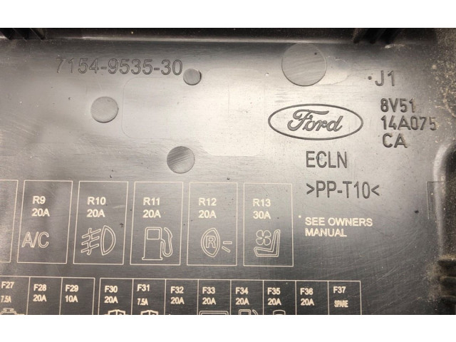   Pojistková skříňka 8V51-14A075CA   Ford Fiesta 2008