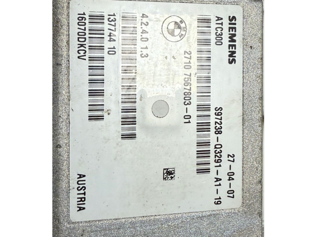 Блок управления коробкой передач 7567803   BMW 5 E60 E61