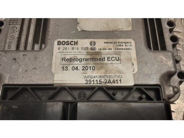 Блок управления двигателя 0281016523   Hyundai i30