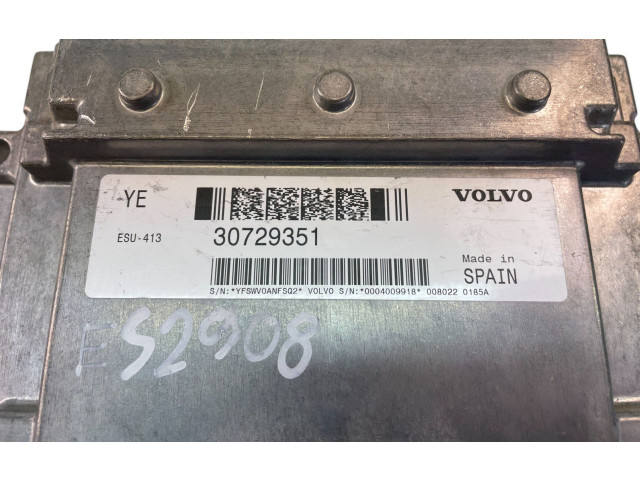 Блок управления двигателем Блок управления 30729351   Volvo V70