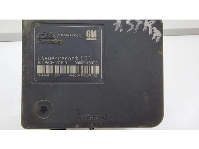 Блок АБС 00005450D0, 13157578   Opel  Astra H  2004-2012 года