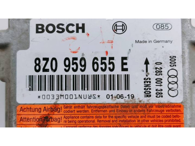 Блок подушек безопасности 8Z0959655E Audi A2