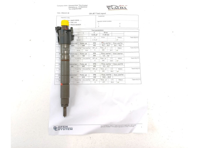 Форсунка 0445116036    Volvo V70  D5244T14 