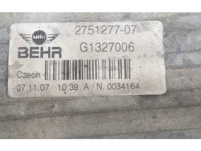 Интеркулер 17512751277, G1327006 Mini One - Cooper Clubman R55 1.6