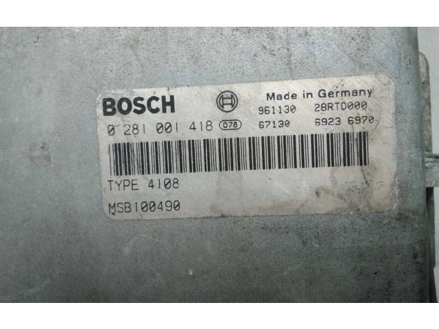 Řídící jednotka MSB100490, 43770 Rover Rover 1995