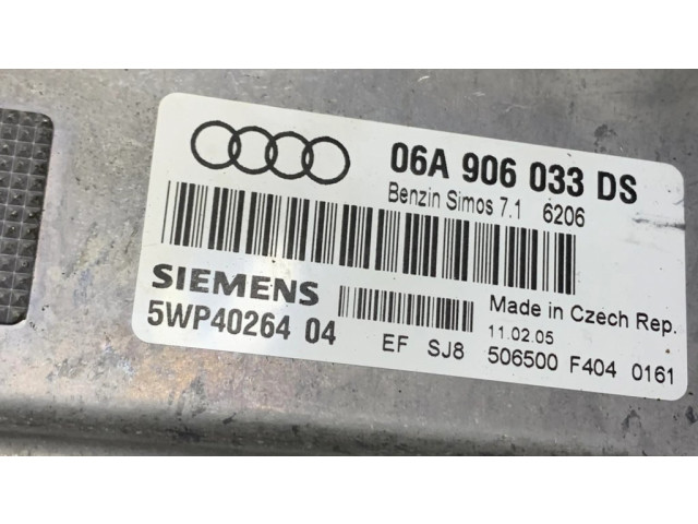 Блок управления двигателя 06A906033DS   Audi A3 S3 8P