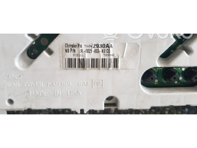 Přístrojová deska Jeep Cherokee 2003 56042930AA