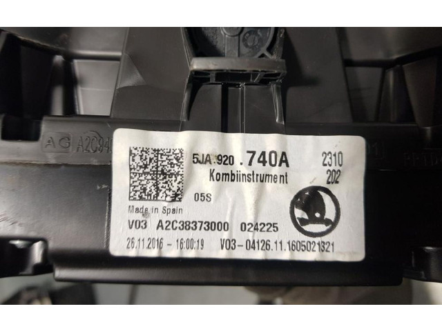 Вентилятор печки    5JA920740A, A2C38373000   Skoda Rapid (NH)