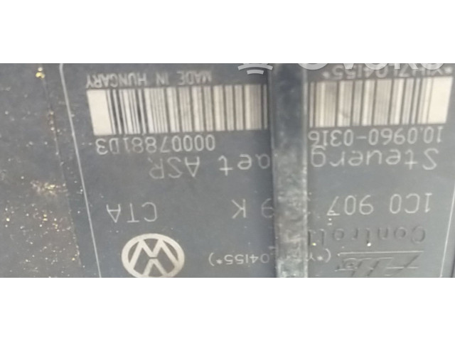Блок АБС 1J0614417D, 1C0907379K Skoda Octavia Mk1 (1U) 1996 - 2004 года