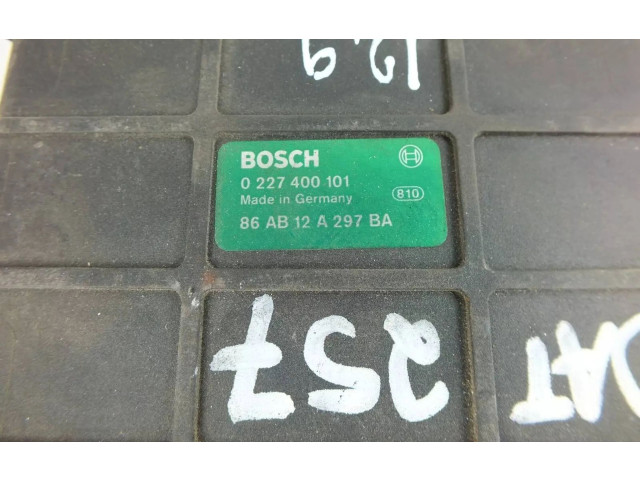 Блок управления двигателя 86AB12A297BA, 0280800194 Ford Fiesta