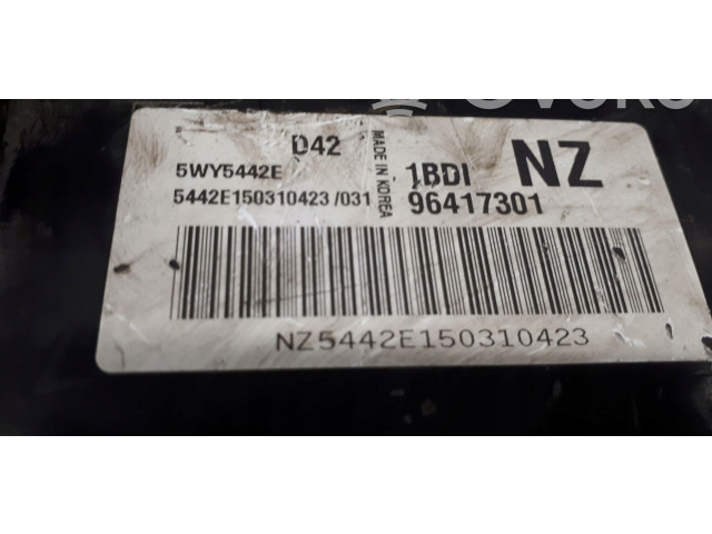 Блок управления двигателя 96417301   Chevrolet Matiz