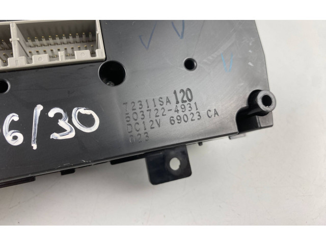 Блок управления климат-контролем 72311SA120   Subaru Forester SG