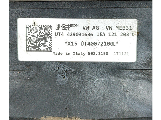 Диффузор Volkswagen ID.3 2019 - года 1EA121203D, 500179107