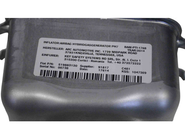 Подушка безопасности пассажира 519883120   Fiat 500L