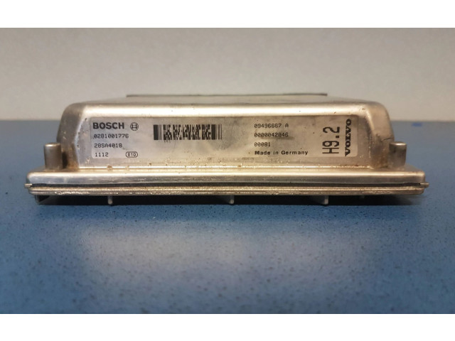 Блок управления двигателя 09496667A, 28SA4018 Volvo V70