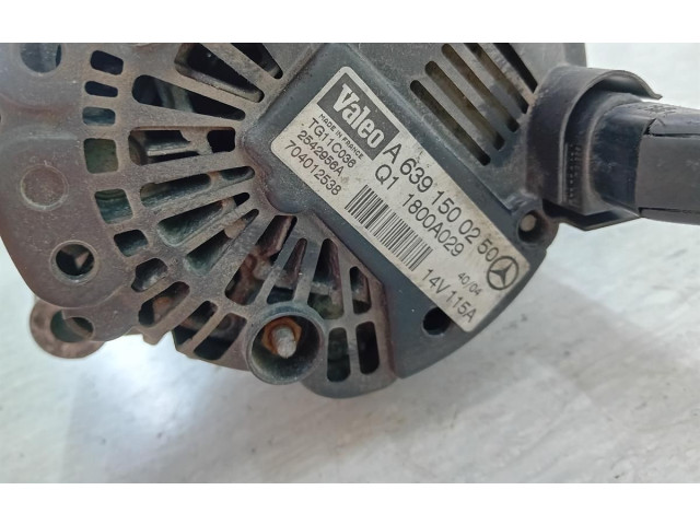 Генератор A6391500250   Smart ForFour I      