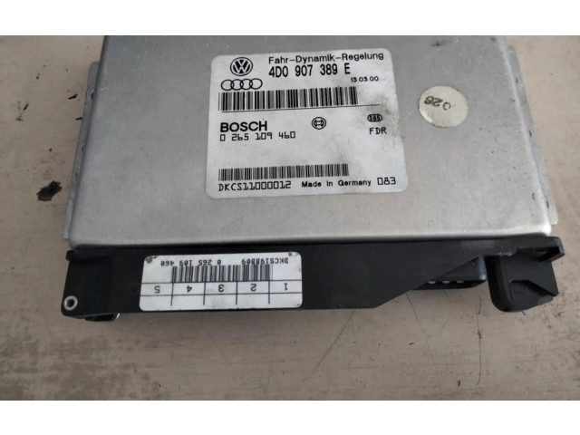 Блок управления АБС 4D0907389E Audi A8 S8 D2 4D