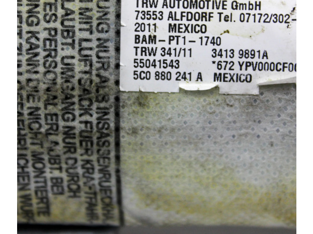 Подушка безопасности в сиденье 5C0880241A Volkswagen Jetta VI