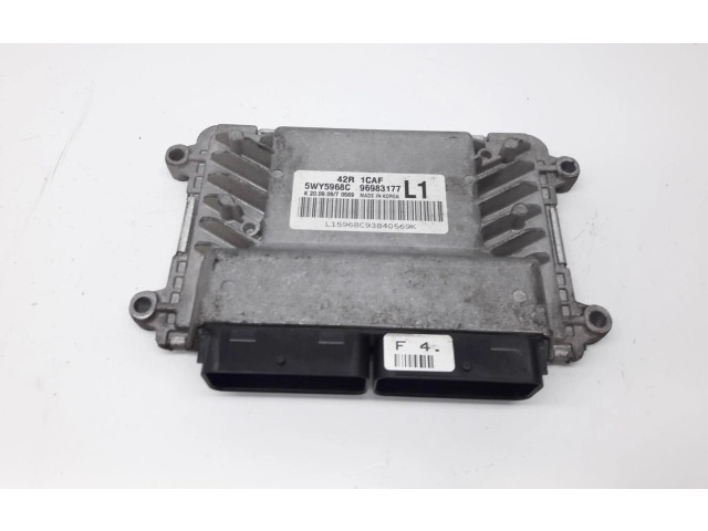 Блок управления двигателем Блок управления Chevrolet Astra