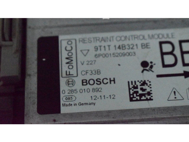 Блок подушек безопасности 0285010892, 9T1T-14B321-BE   Ford Transit -  Tourneo Connect