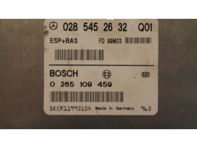 Блок управления АБС DKCR11993154, 0265452632 Mercedes-Benz A W168