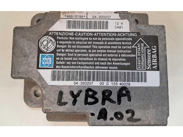Блок подушек безопасности 46810798 Lancia Lybra