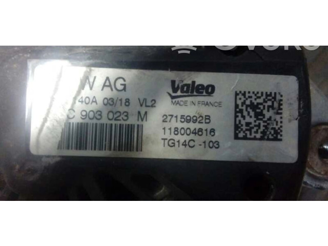 Генератор 04FC903023M Audi A1