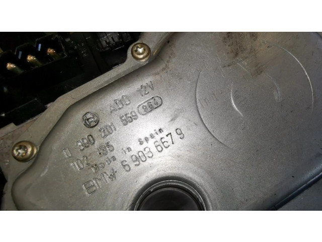 Моторчик заднего дворника 69036679, 0390201559    BMW 3 E46