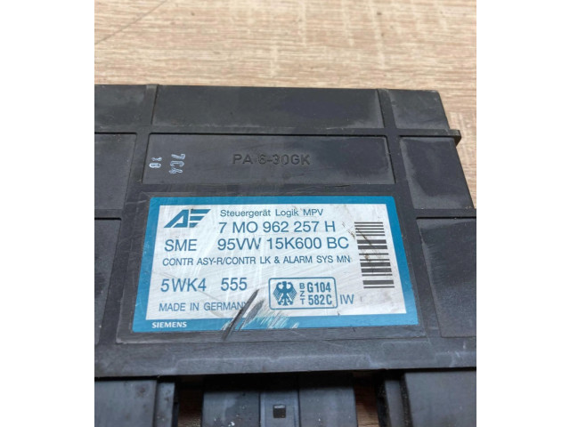 Блок комфорта 7M0962257H, 95VW15K600BC Seat Alhambra (Mk1)