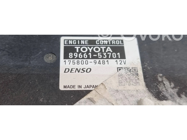Блок управления двигателя 8966153701, 1758009481 Lexus IS 220D-250-350